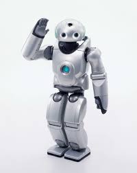 Robot raising its right arm